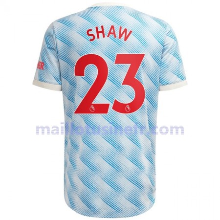 Maillot de Foot Manchester United Shaw 23 Extérieur 2021-22